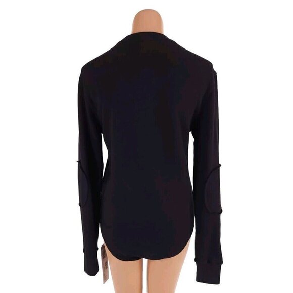 Rick Owens x Champion LS Body Chest Pentagram Sweater XS Black Defect New - Picture 7 of 16